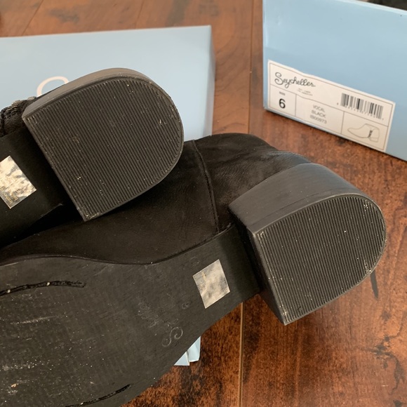 Seychelles black vocal boots sz6 - Picture 7 of 8